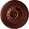 Ekena Millwork Alexa Ceiling Medallion (Fits Canopies up to 2 7/8"), 20 1/2"OD x 1 7/8"P, Antique Copper CM20ALACS - alternate 1